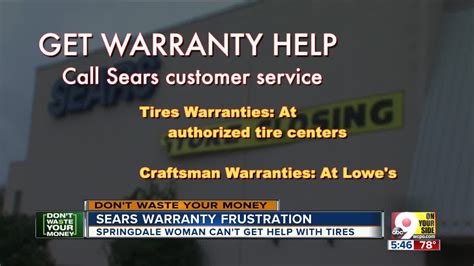 Sears customers: Here's how to get warranty help .